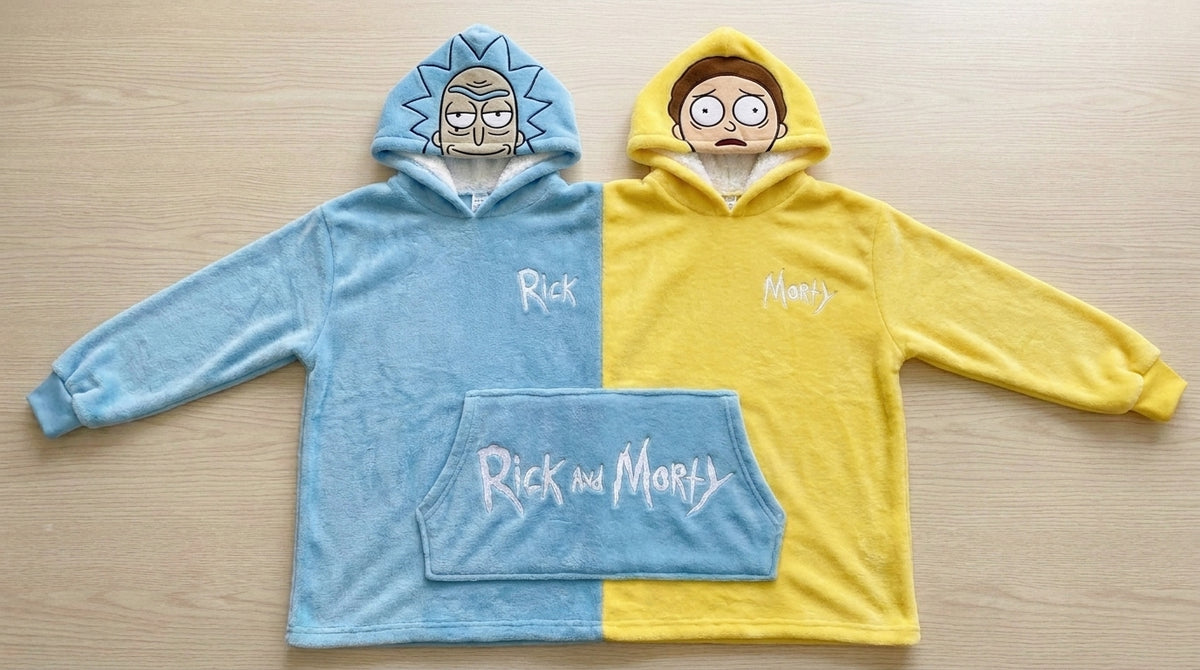 Portal Pals Twin-Hood Hoodie - front