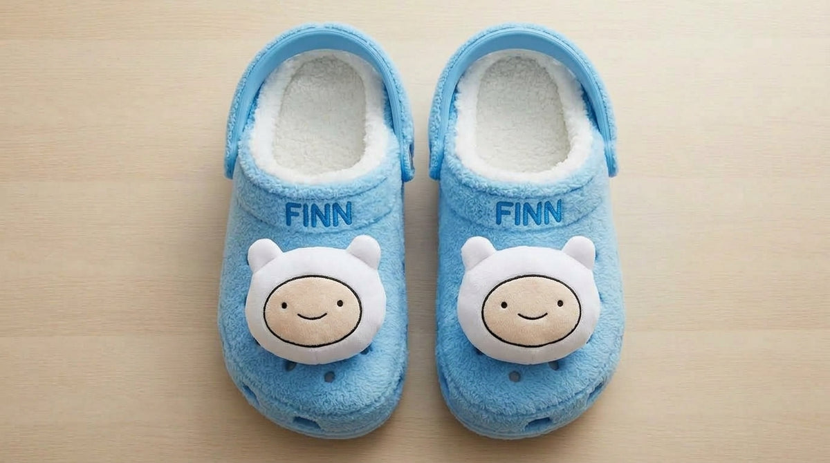 Adventure Buddies Plush Clogs - Blue