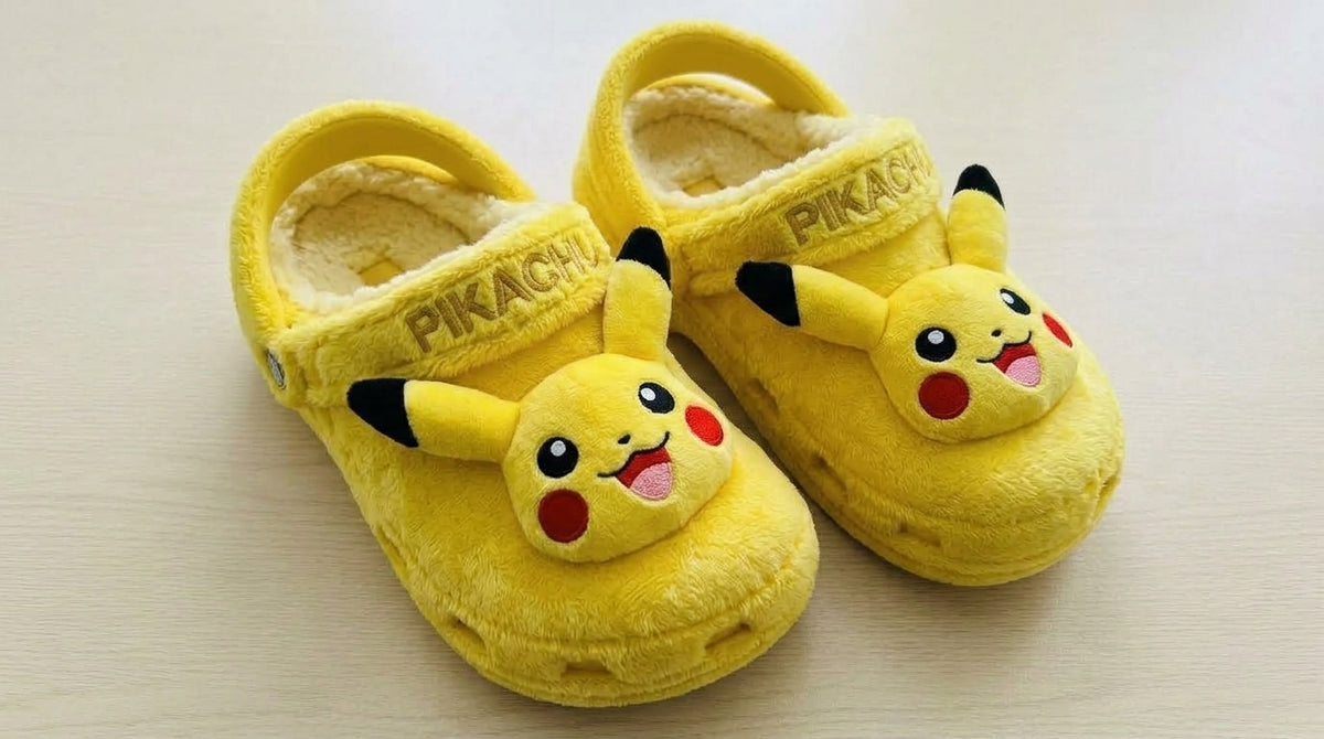 Electric Duo Plush Clogs - Yellow