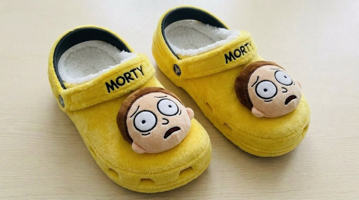 Portal Pals Plush Clogs - Yellow