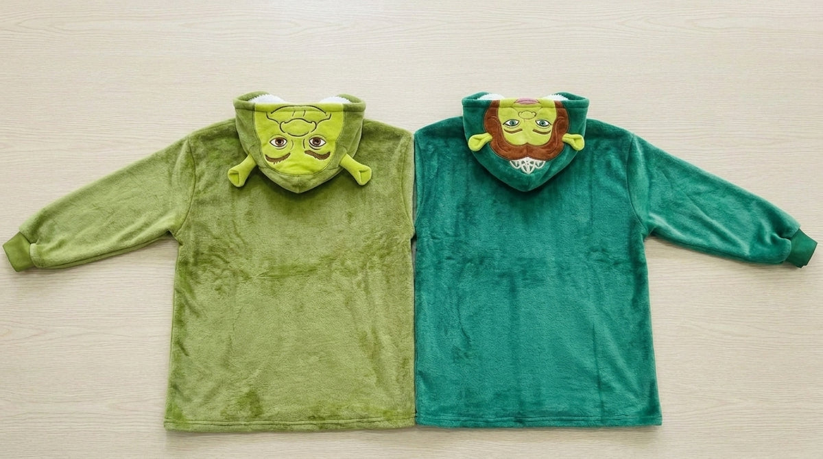 Swamp Sweethearts Twin-Hood Hoodie - back