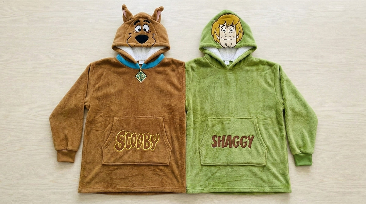 Mystery Pals Twin-Hood Hoodie - front
